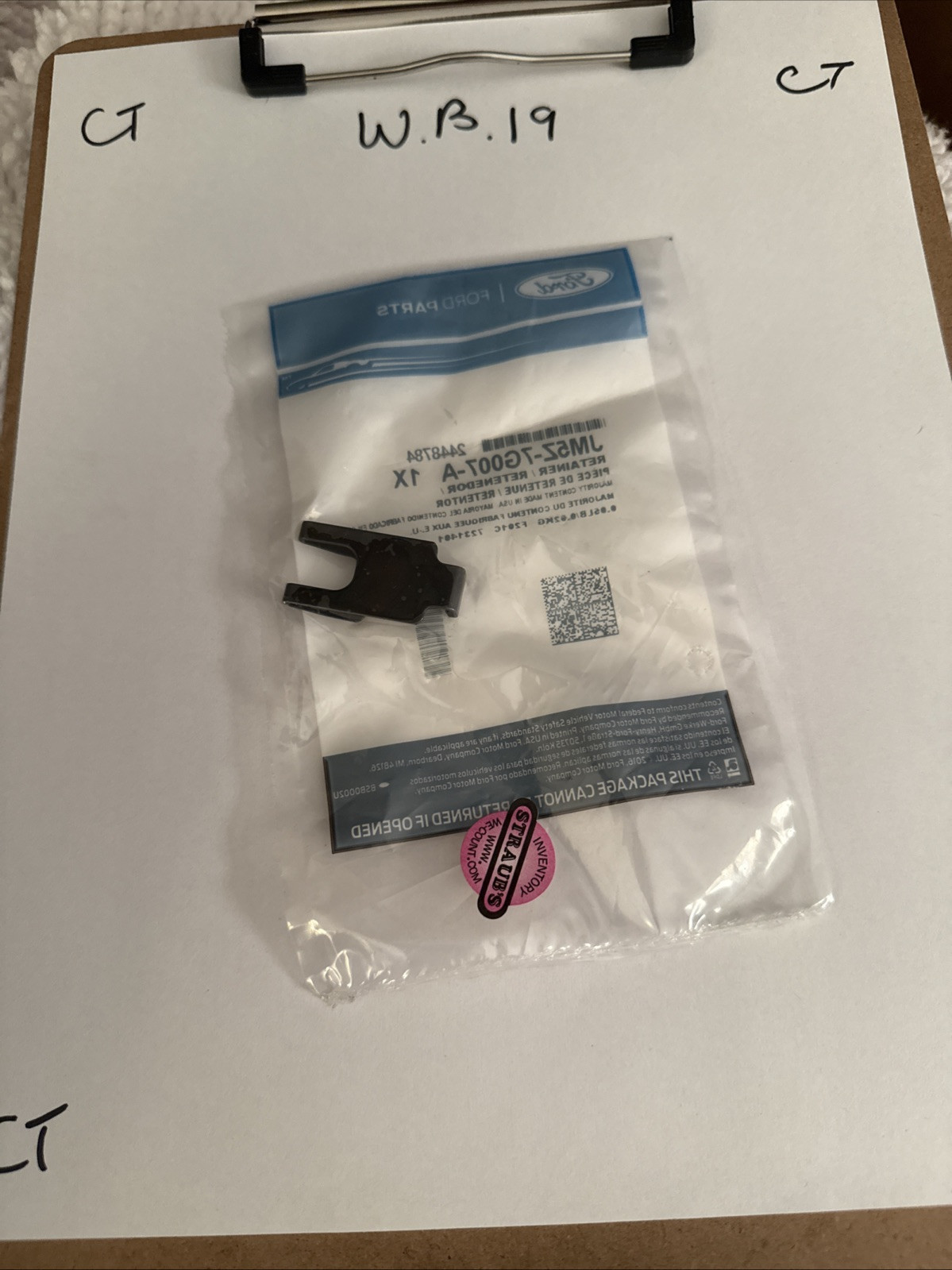 Ford JM5Z-7G007-A Retainer - Image 3