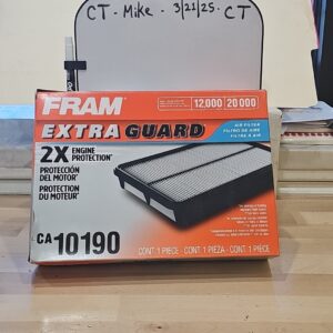 Fram CA 10190 Air Filter-Extra Guard