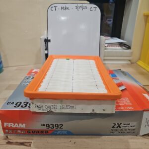 Fram Extra Guard Air Filter CA9392 For Select Hyundai And Kia