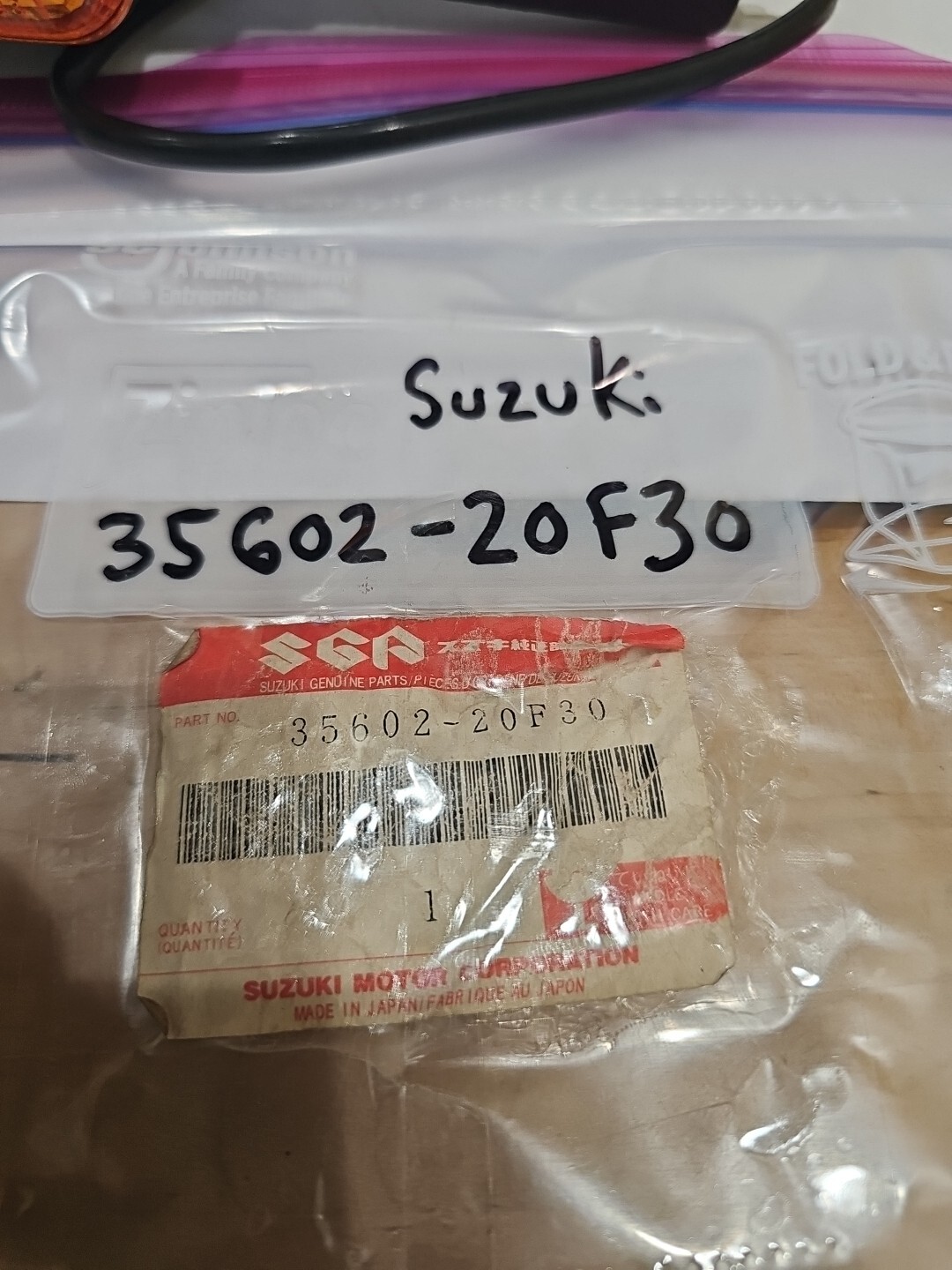 Front Turn Signal Lamp Assy for Suzuki 1999- SV650 35602-20F30 LH - Image 3