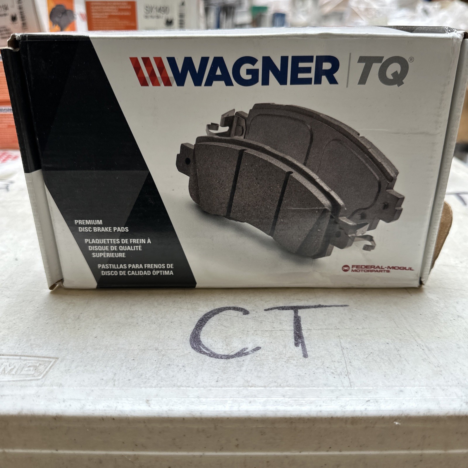 Frt Premium Ceramic Brake Pads Wagner OEX1826