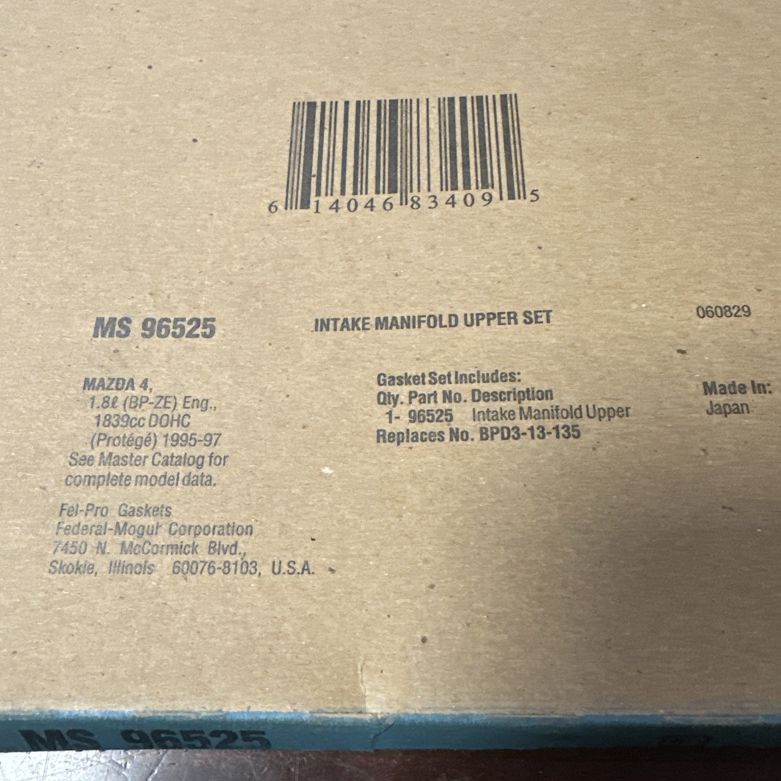 Fuel Injection Plenum Gasket Set Fel-Pro MS 96525 - Image 3