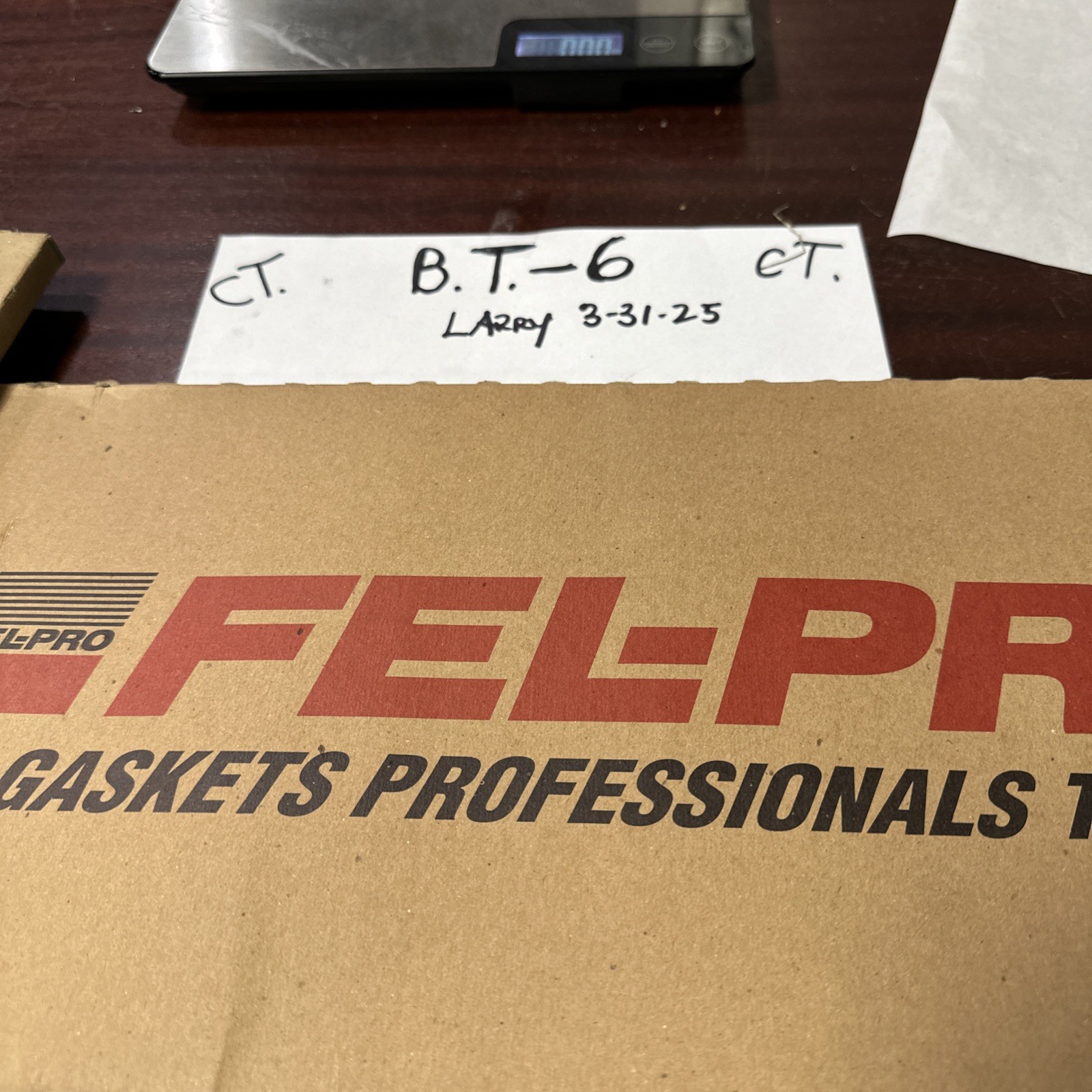 Fuel Injection Plenum Gasket Set Fel-Pro MS 96525