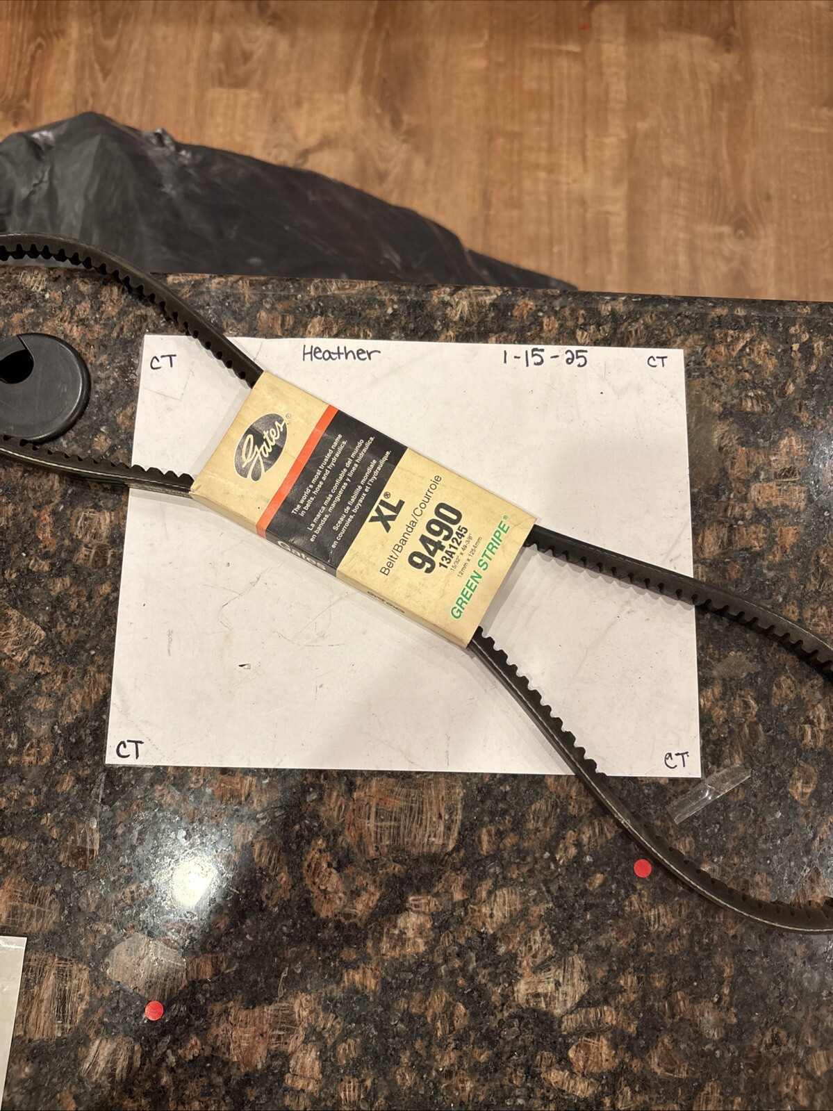 GATES 9490 XL Accessory Drive Belt-High Capacity V-Belt (13A1245)