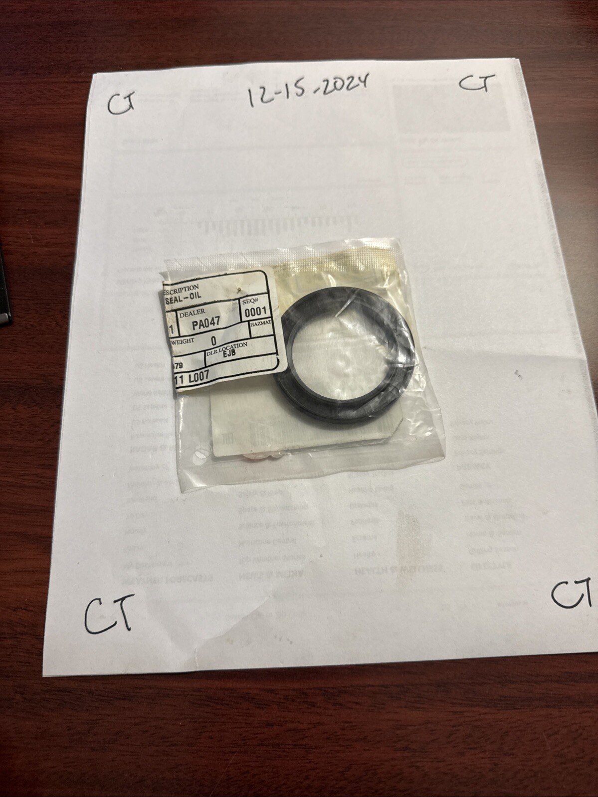 GENUINE ® SEAL OIL Torque Converter - Automatic For Hyundai Kia 461313B600 OEM - Image 3