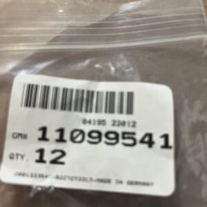 GM 11099541 Screw, M 6X 42 Schraube, M 6X (sold Individually)