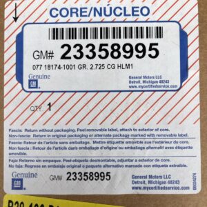 GM 23358995 Headlamp Assembly 2013-2016 GMC Acadia (No Core - New In Box)