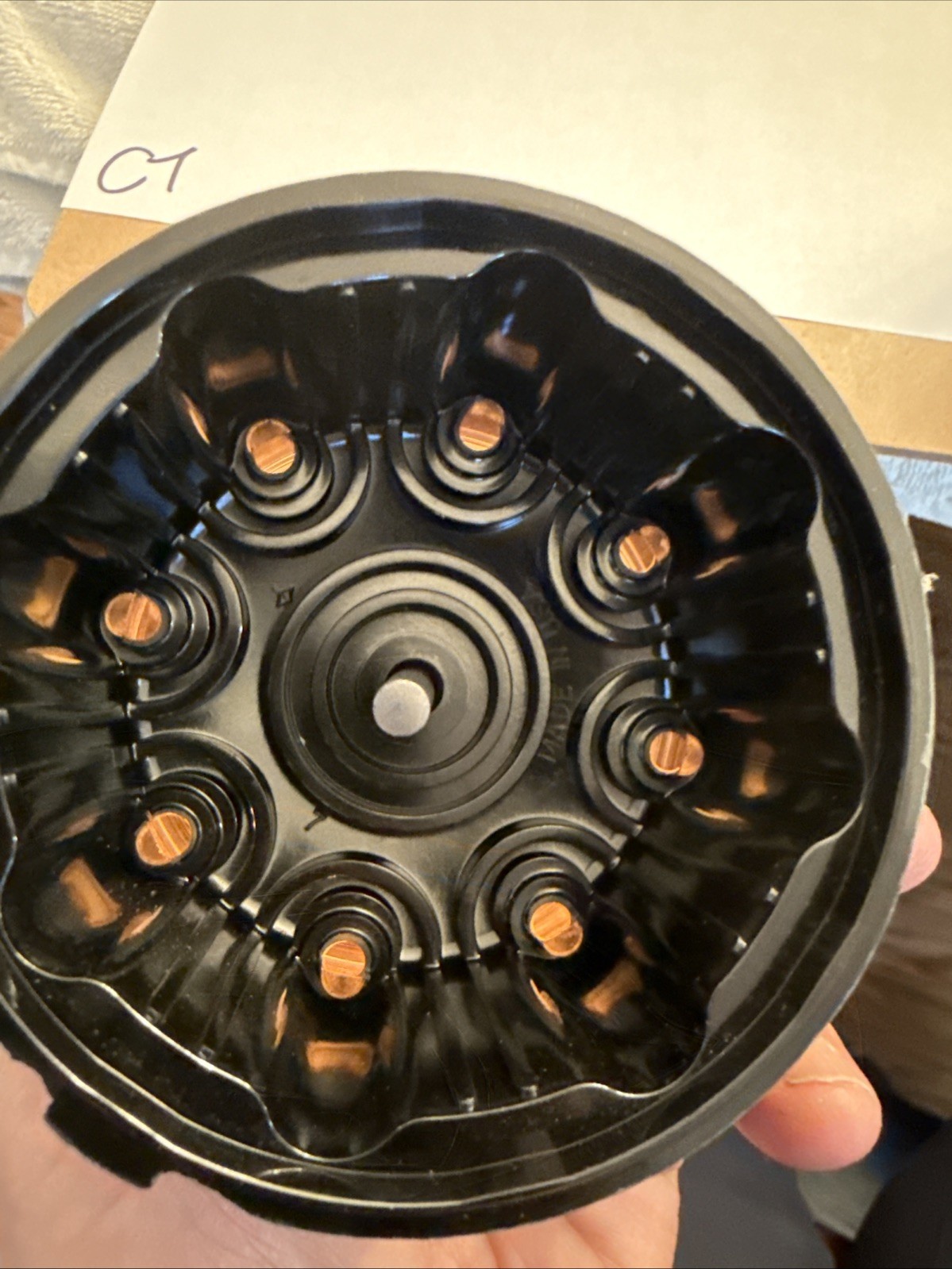 GM Delco Remy A-304 V8 Distributor Cap 1956-65 Mopar Chrysler Dodge Ply NOS OEM - Image 4