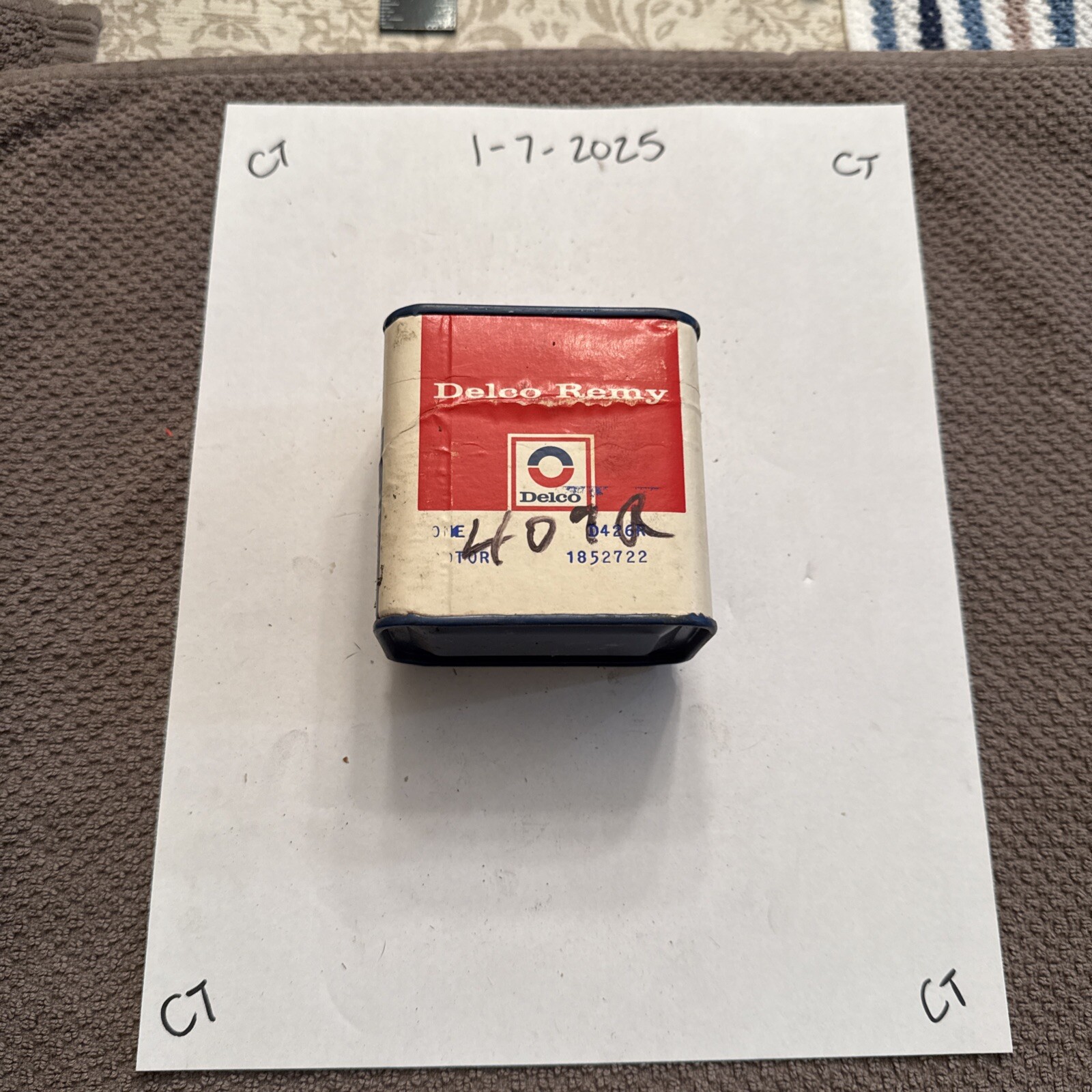 GM Delco Remy NOS 1958-74 Corvette D426R Distributor Rotor 1852722