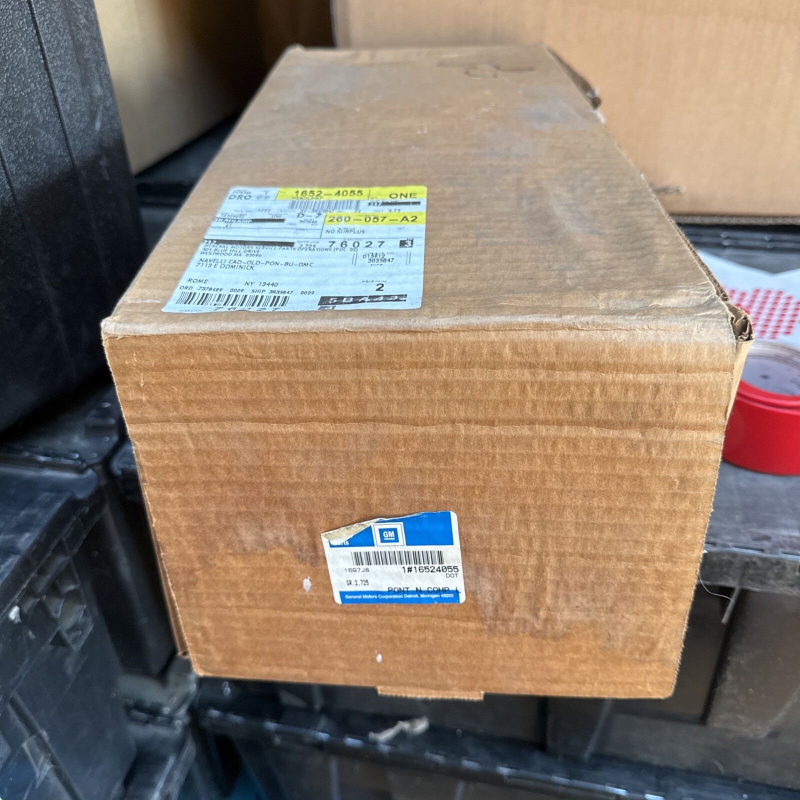 GM Genuine NOS OEM 16524055 Headlamp Assembly 1992-1995 Pontiac Grand Am - Image 3