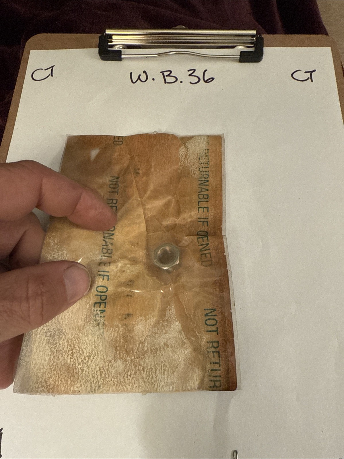 GM NOS 1963-82 Corvette Multi Purpose Nuts Shock Absorber / Steering Flange - Image 3