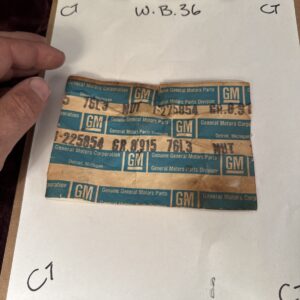 GM NOS 1963-82 Corvette Multi Purpose Nuts Shock Absorber / Steering Flange