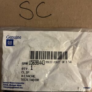 GM OEM 04-23 CT4 Cooling Oil Cooler-Pipe Assy Clip 15698443 NOS