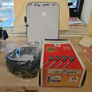 GM OEM AC Delco Spark Plug Wire Set 4 Cylinder 604M 12043709 NOS