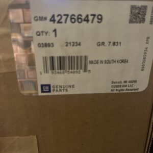 GM Trailer Hitch Trim Bezel in Black Genuine GM Part #42766479