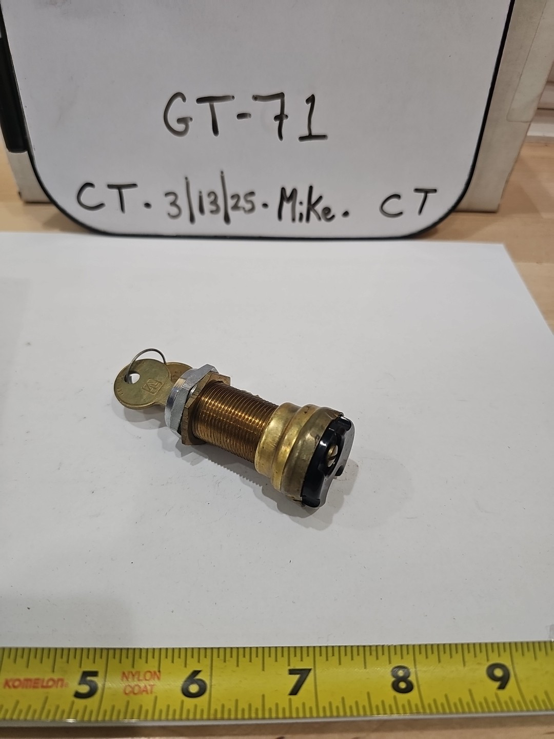 GPS / Standard Ignition 2 Terminal Ignition Lock Cylinder US-64 US64 - Image 4