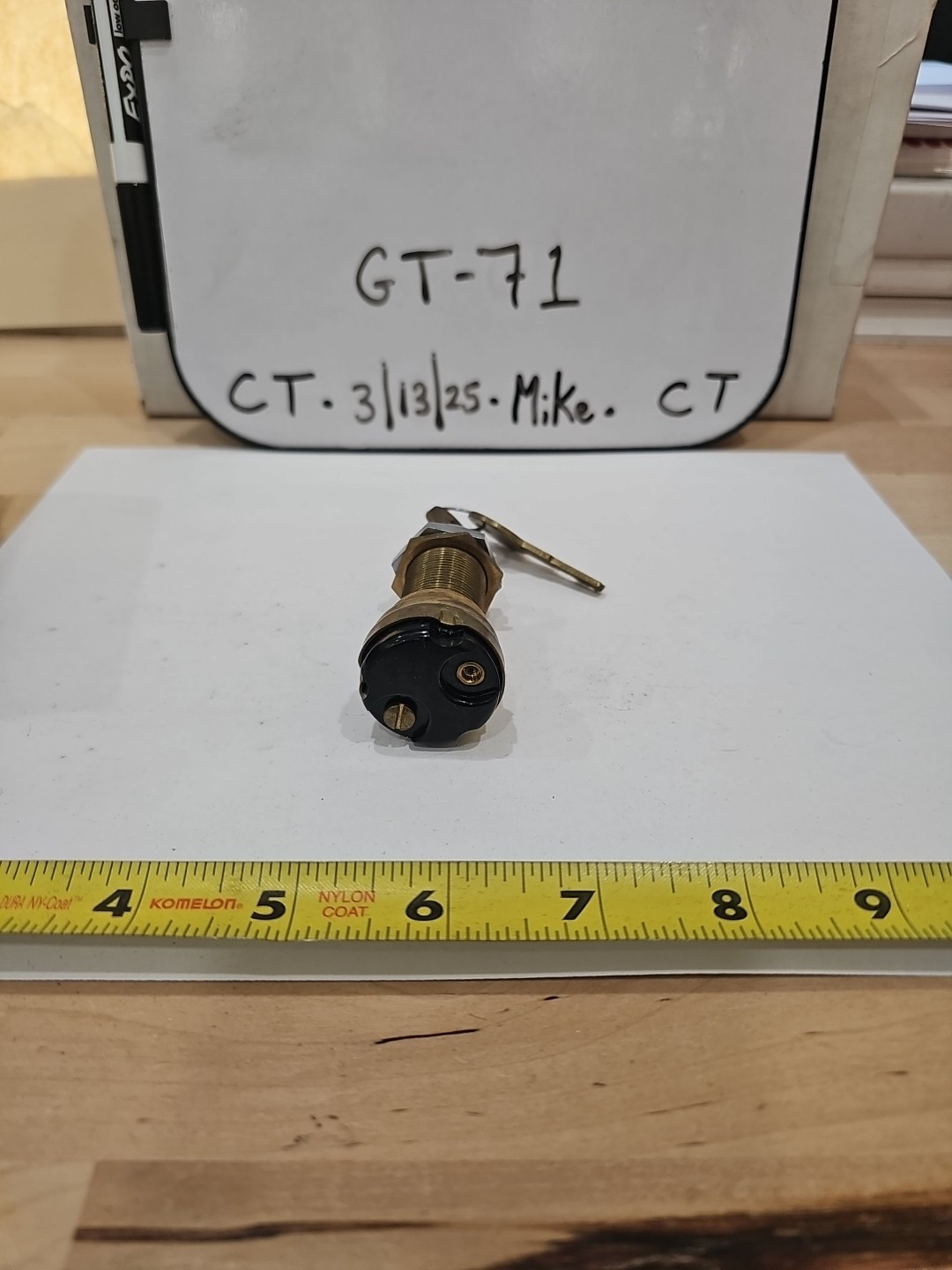 GPS / Standard Ignition 2 Terminal Ignition Lock Cylinder US-64 US64 - Image 5