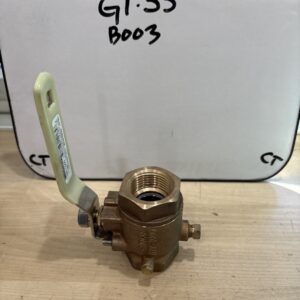 GROCO 1" NPT Bronze In-Line Ball Valve (IBV-1000)