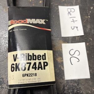 Gates 6K874AP Serpentine Belt V-Ribbed