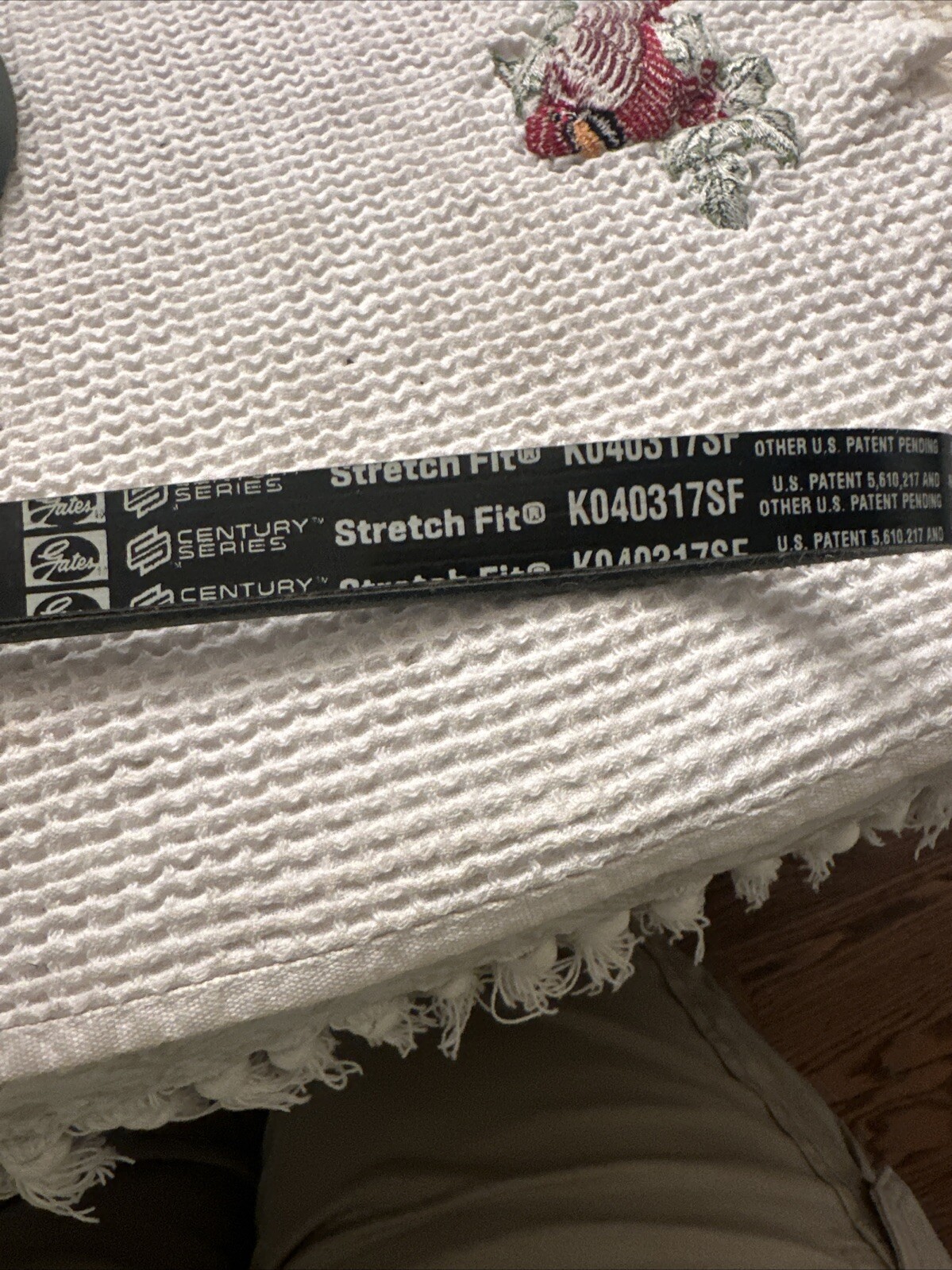 Gates Micro-V Stretch-Fit A/C Belt for 2008-2014 WRX & 2008-2021 STi K040317SF