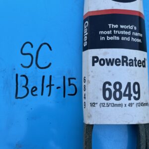 Gates Standard 6849 (4P490K) PowerRated Serpentine Belt 1/2" x 49"