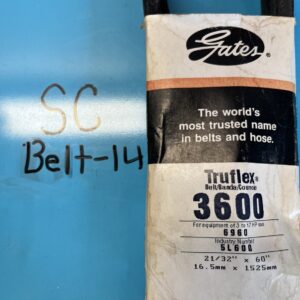 Gates Standard Truflex FHP Low Horse-Power V-Belt 3600