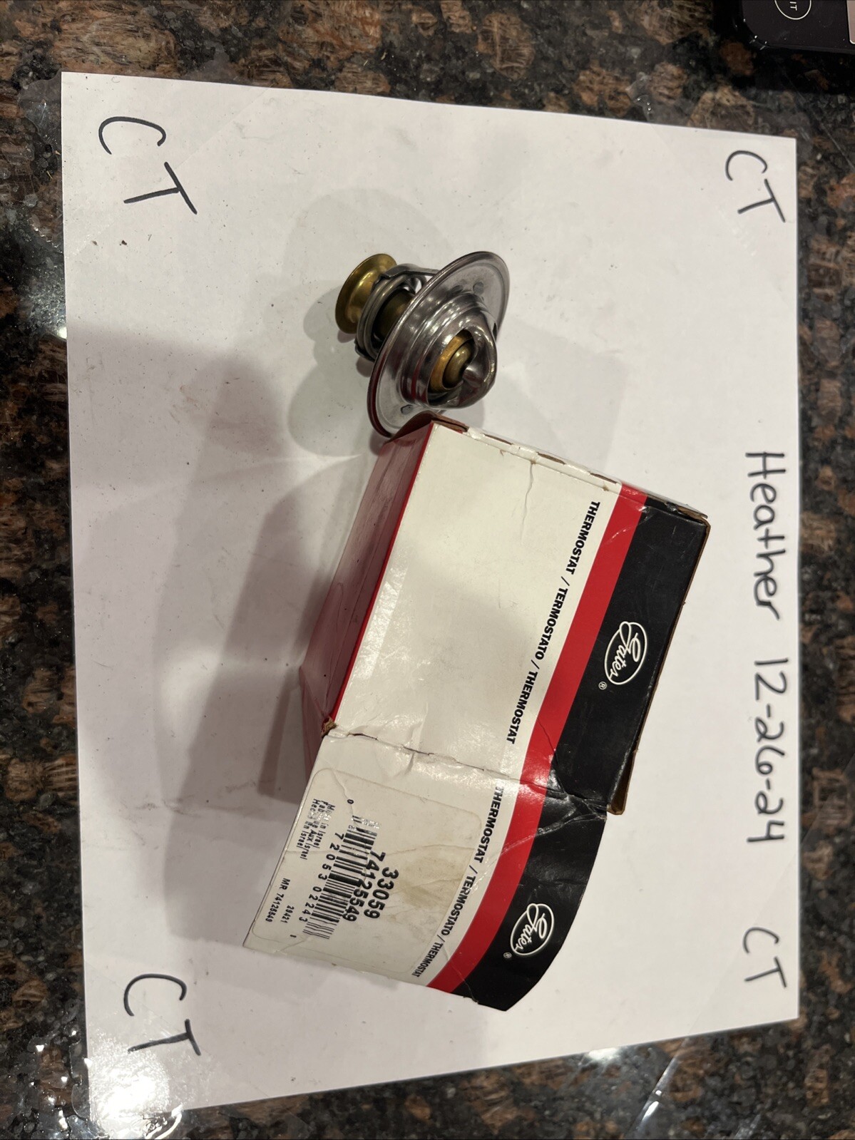 Gates Thermostat 33059 Automotive Thermostat