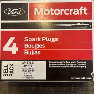 Genuine 4x SP-479 , SP-479-X Motorcraft Platinum Spark Plug