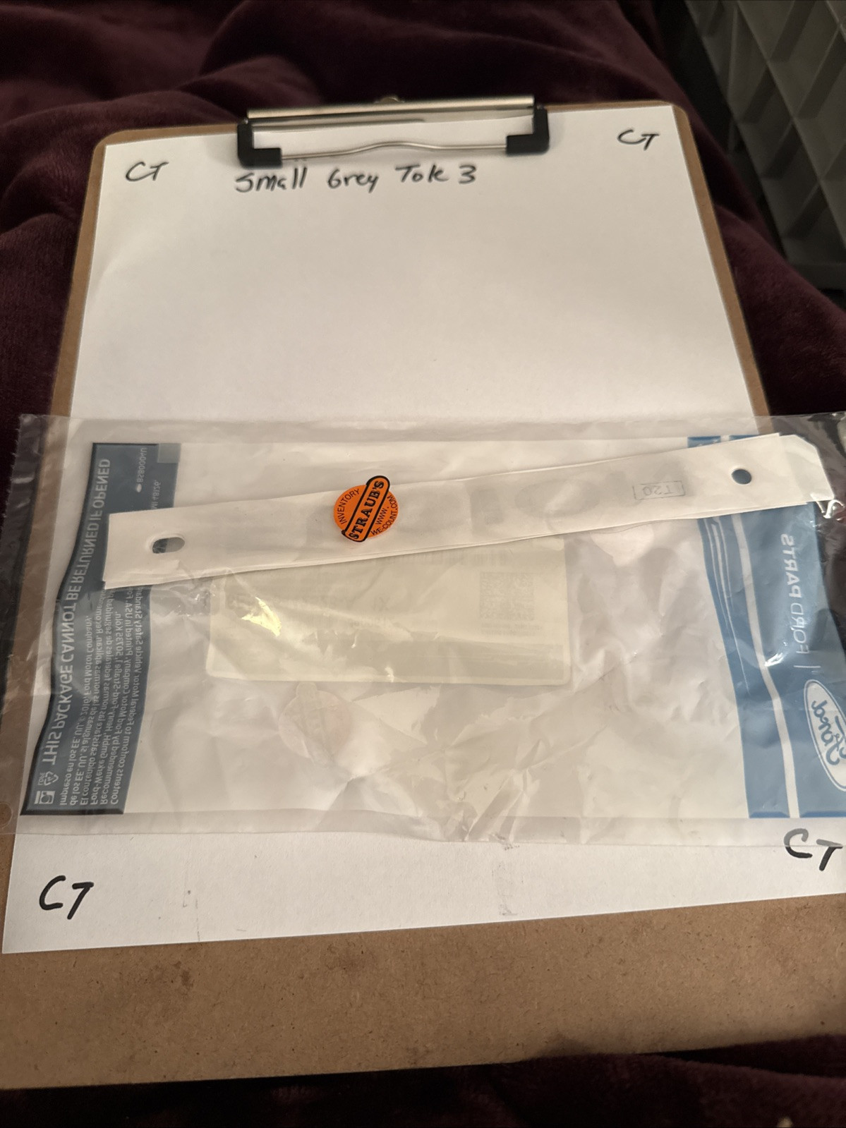 Genuine Ford 2006-2012 Fusion SEL Trunk Lid Emblem Nameplate 6E5Z-5442528-A - Image 3