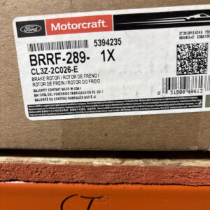 Genuine Ford CL3Z-2C026E F-150 2012-2014 Motorcraft BRRF289 Rear Brake Rotor