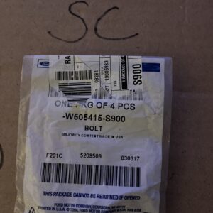 Genuine Ford Fender Liner Bolt -W505415-S900(4)Bolts