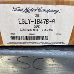 Genuine Ford Heater Core E9LY18476A 1979-93 Ford Mustang 1979-86 Mercury Capri