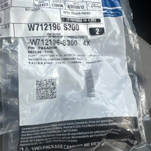 Genuine Ford Lower Molding Rivet -W712196-S300 (4) Pieces