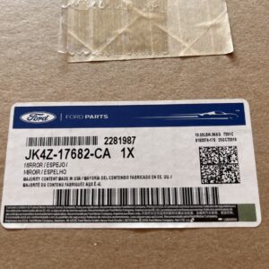 Genuine Ford Mirror Housing JK4Z-17682-CB (MSRP $680)
