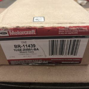 Genuine Ford Motorcraft OEM BR11439 1U2Z-2V001-BA Ceramic Front Disc Brake Pads