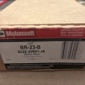 Genuine Ford Motorcraft OEM Disc Brake Pad Set Front BR23B Contour Merc Mystiq