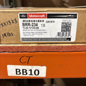 Genuine Ford Motorcraft Rotor YL3Z-1V125-DB / BRR-234