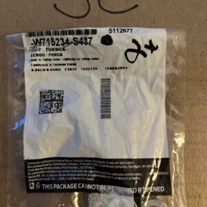 Genuine Ford Nut W715234-S437 (pack Of 2)