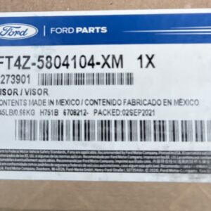 Genuine Ford Passenger Side Sun Visor Assembly FT4Z-5804104-XM