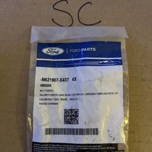 Genuine Ford Regulator Nut N621907-S437 (pack Of 4)