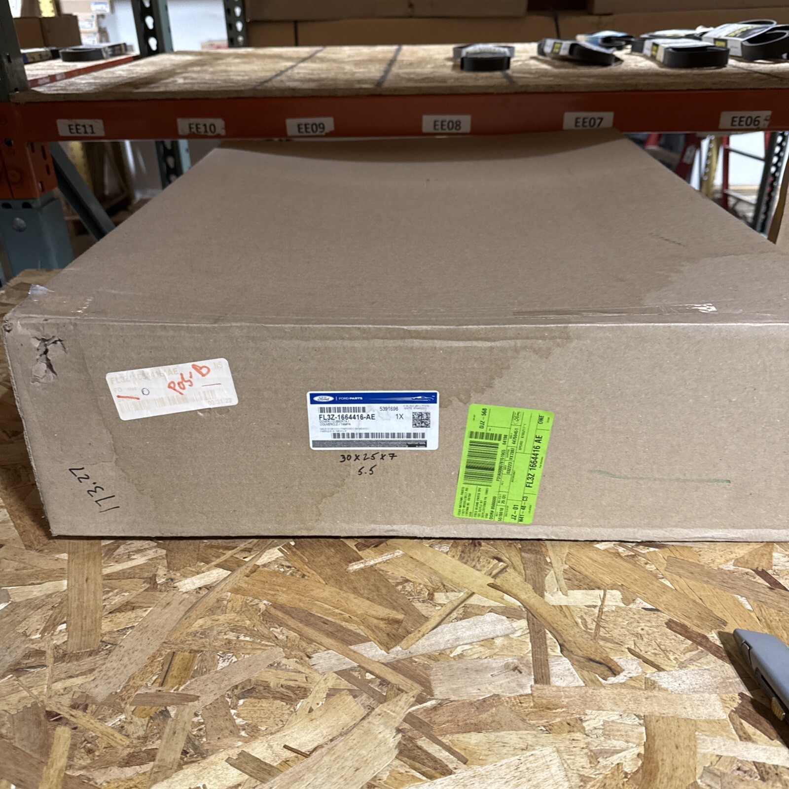 Genuine Ford Seat Back Cover FL3Z-1664416-AE