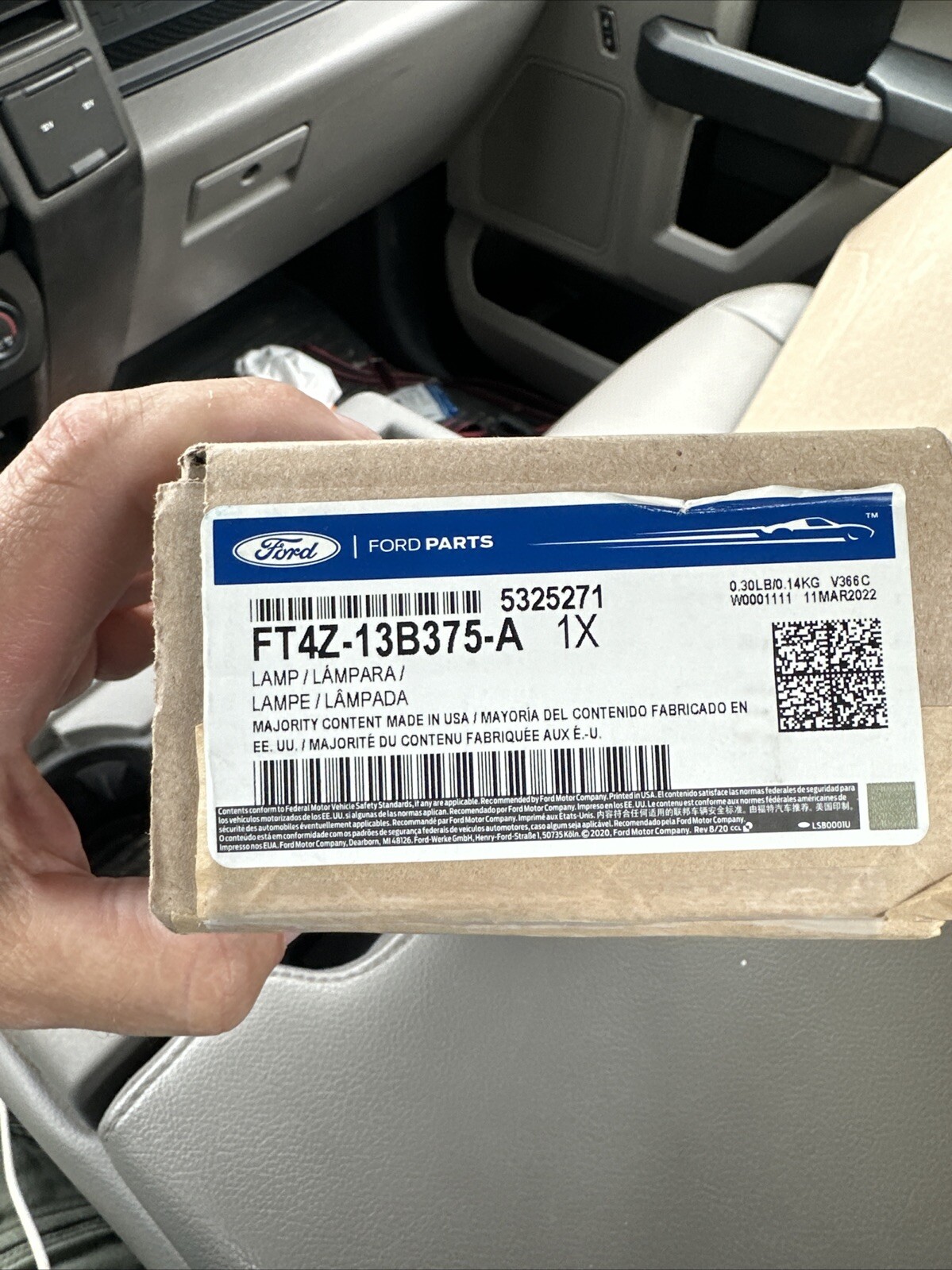 Genuine Ford Signal Lamp FT4Z-13B375-A Located IN CT