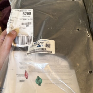 Genuine Ford Splash Guards Molded Rear Pair HC3Z-16A550-BC w/hardware