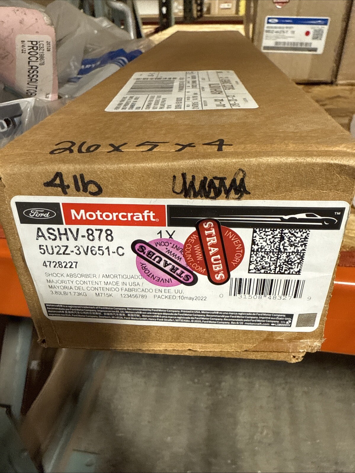 Genuine Ford Steering Damper 5U2Z-3V651-C