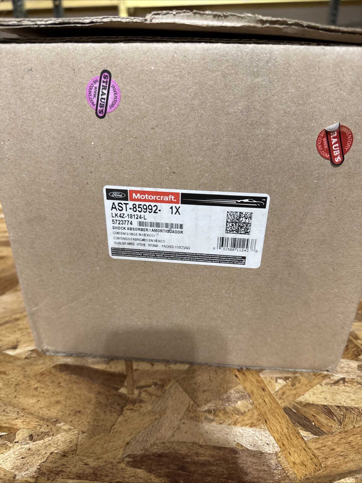 Genuine Ford Suspension Strut LK4Z-18124-L