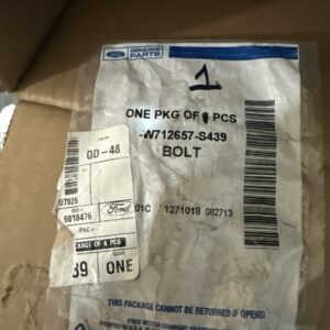 Genuine Ford W712657-S439 Battery Holder Bolt OEM New