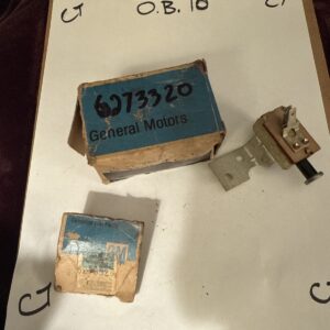 Genuine GM 1971-1972 Chevrolet Vega NOS AC cutoff switch 6273320