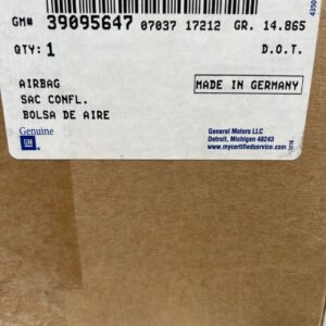 Genuine GM 39095647 Steering Wheel - Module