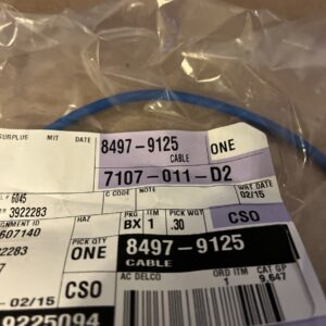 Genuine GM 84979125 Cable Assembly, Video Ant