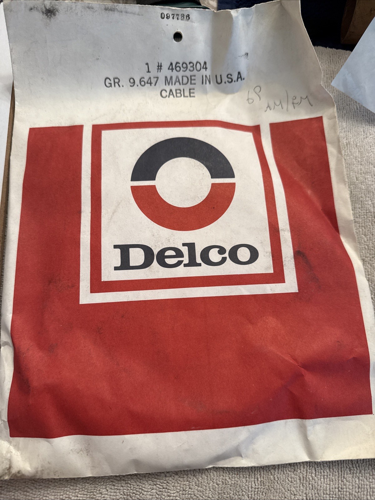 Genuine GM Antenna Cable AMD Fits Camaro Firebird 0469304